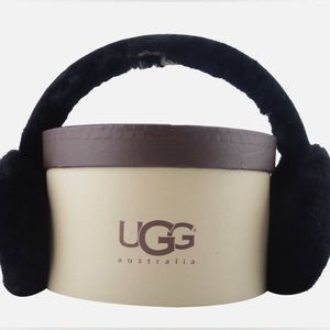 UGG Australia Sheepskin Black Earmuff